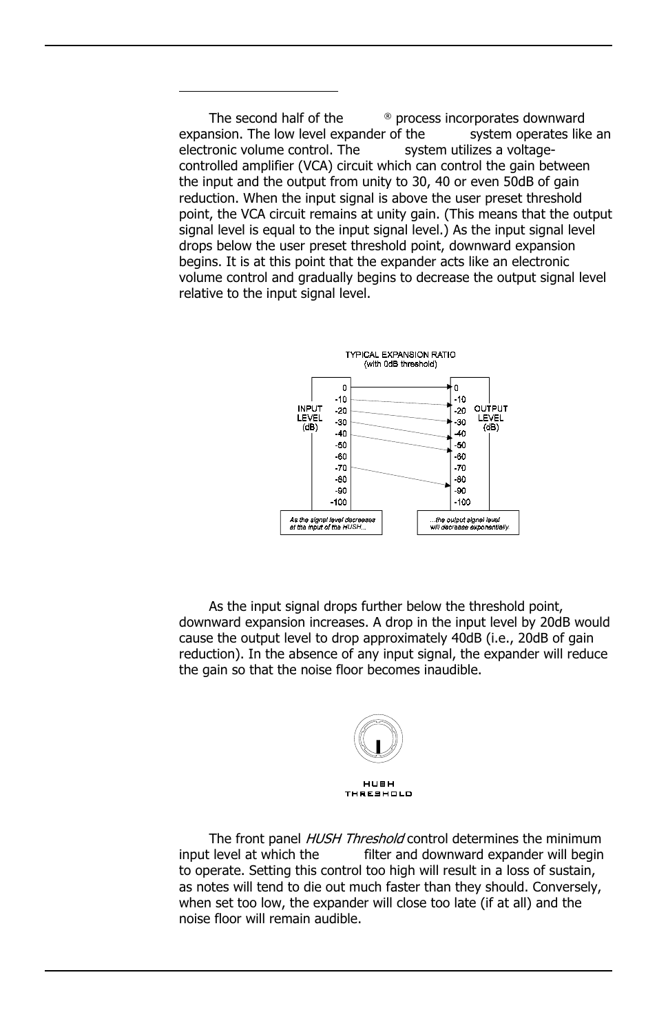 Downward expansion | Rocktron PC Preamp GIS User Manual | Page 13 / 15