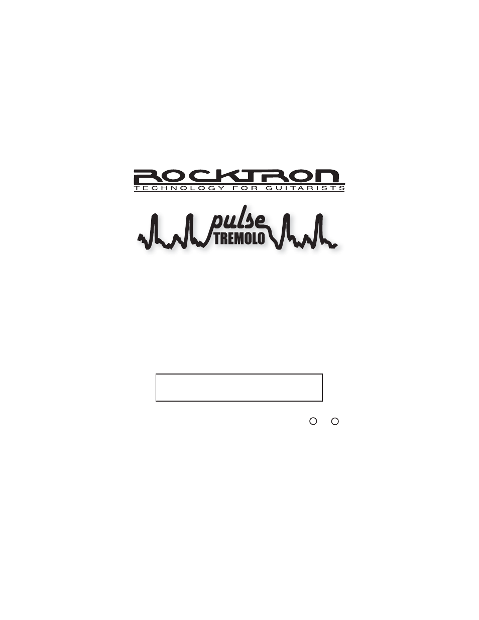 Rocktron Pulse Tremolo User Manual | Page 13 / 13