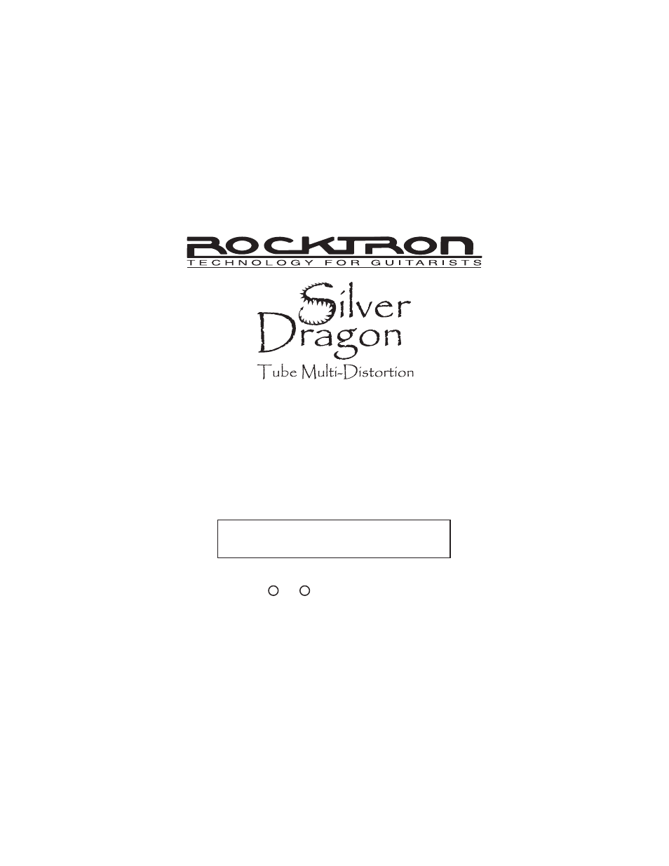 Rocktron Silver Dragon User Manual | Page 16 / 16