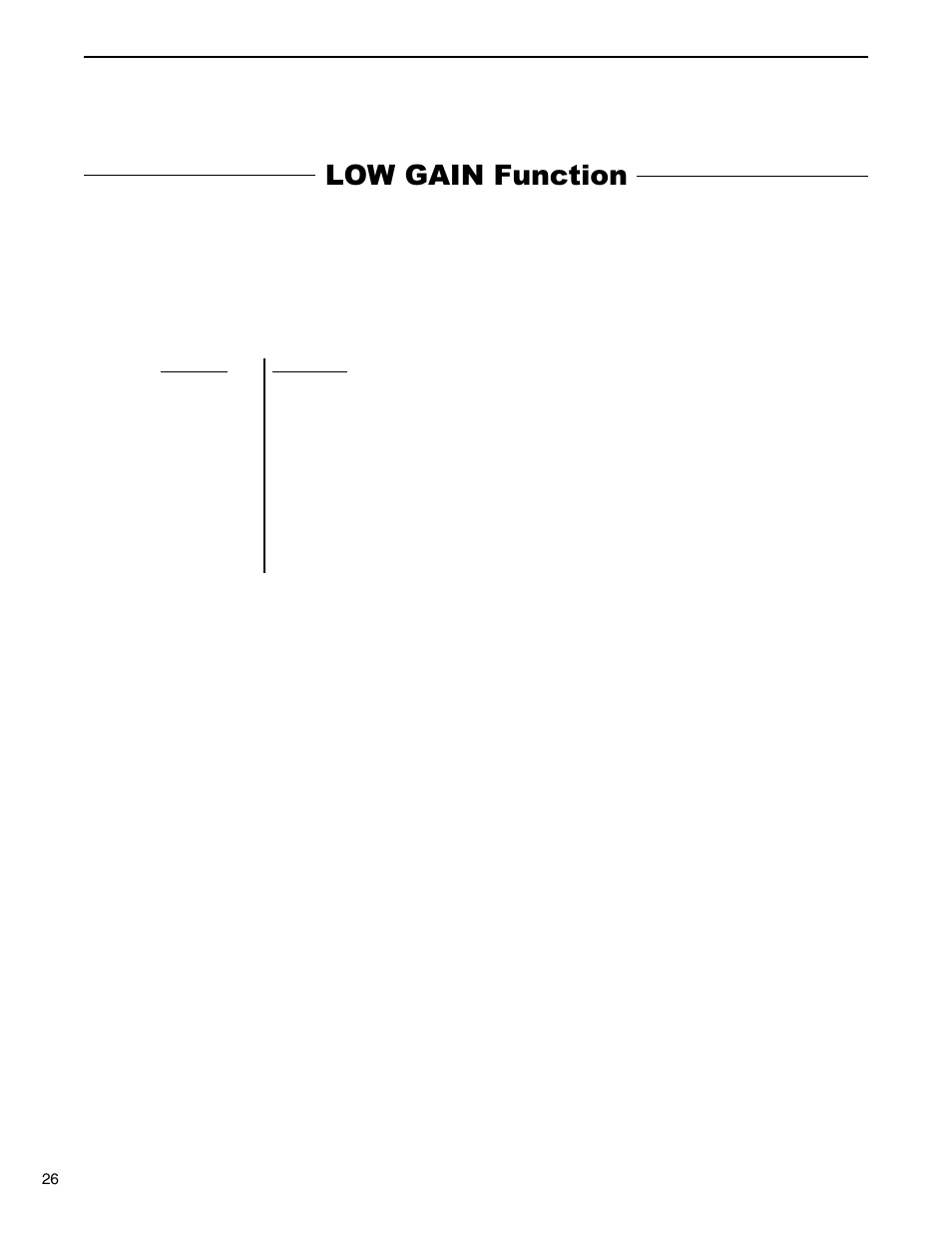 Low gain function | Rocktron Taboo Twin User Manual | Page 29 / 75