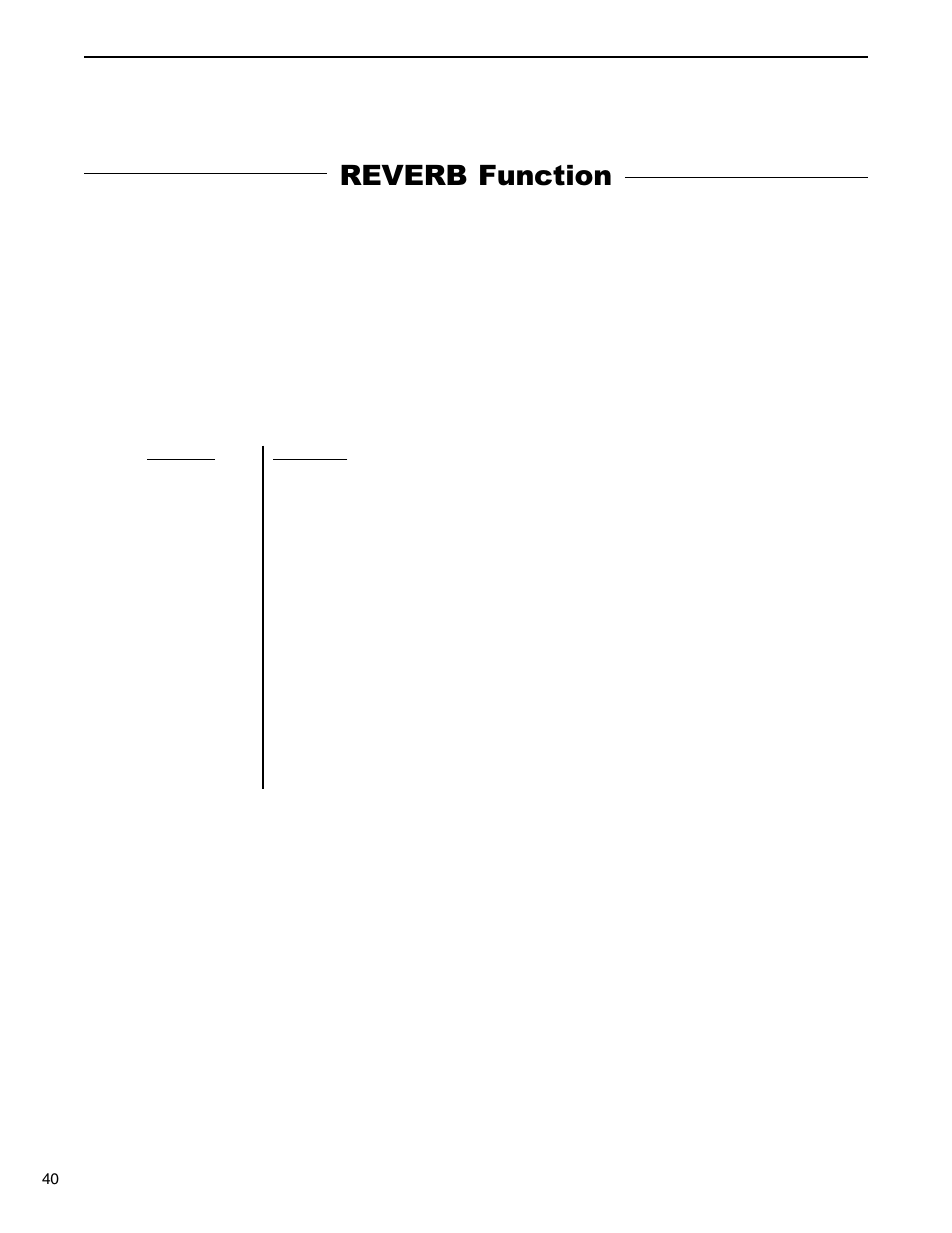 Reverb function | Rocktron Taboo Twin User Manual | Page 43 / 75