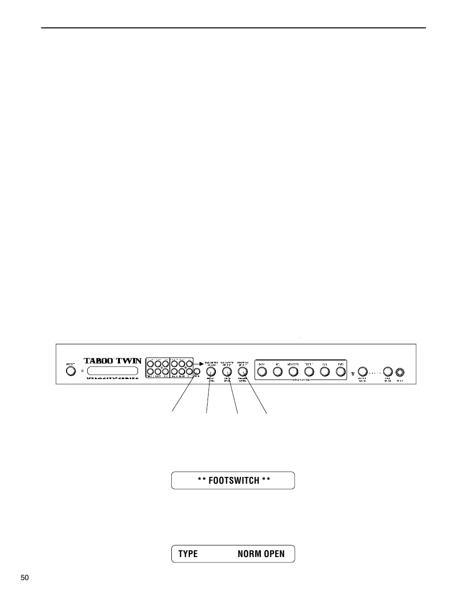 Tap delay | Rocktron Taboo Twin User Manual | Page 53 / 75