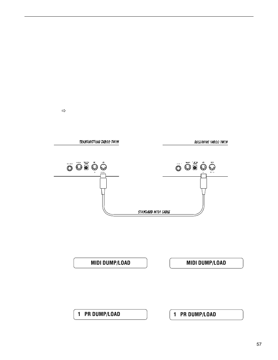 Midi dump/load | Rocktron Taboo Twin User Manual | Page 60 / 75