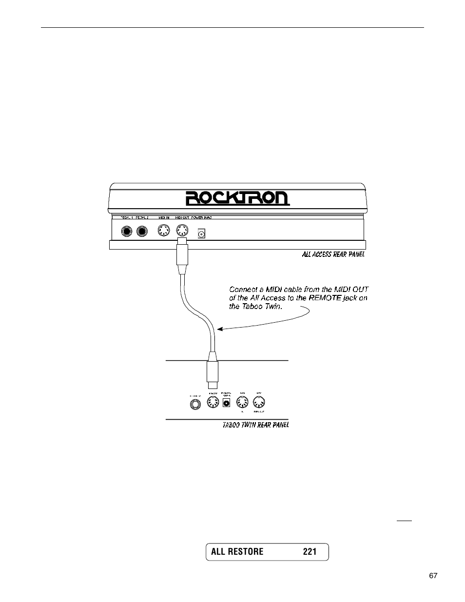 Rocktron Taboo Twin User Manual | Page 70 / 75