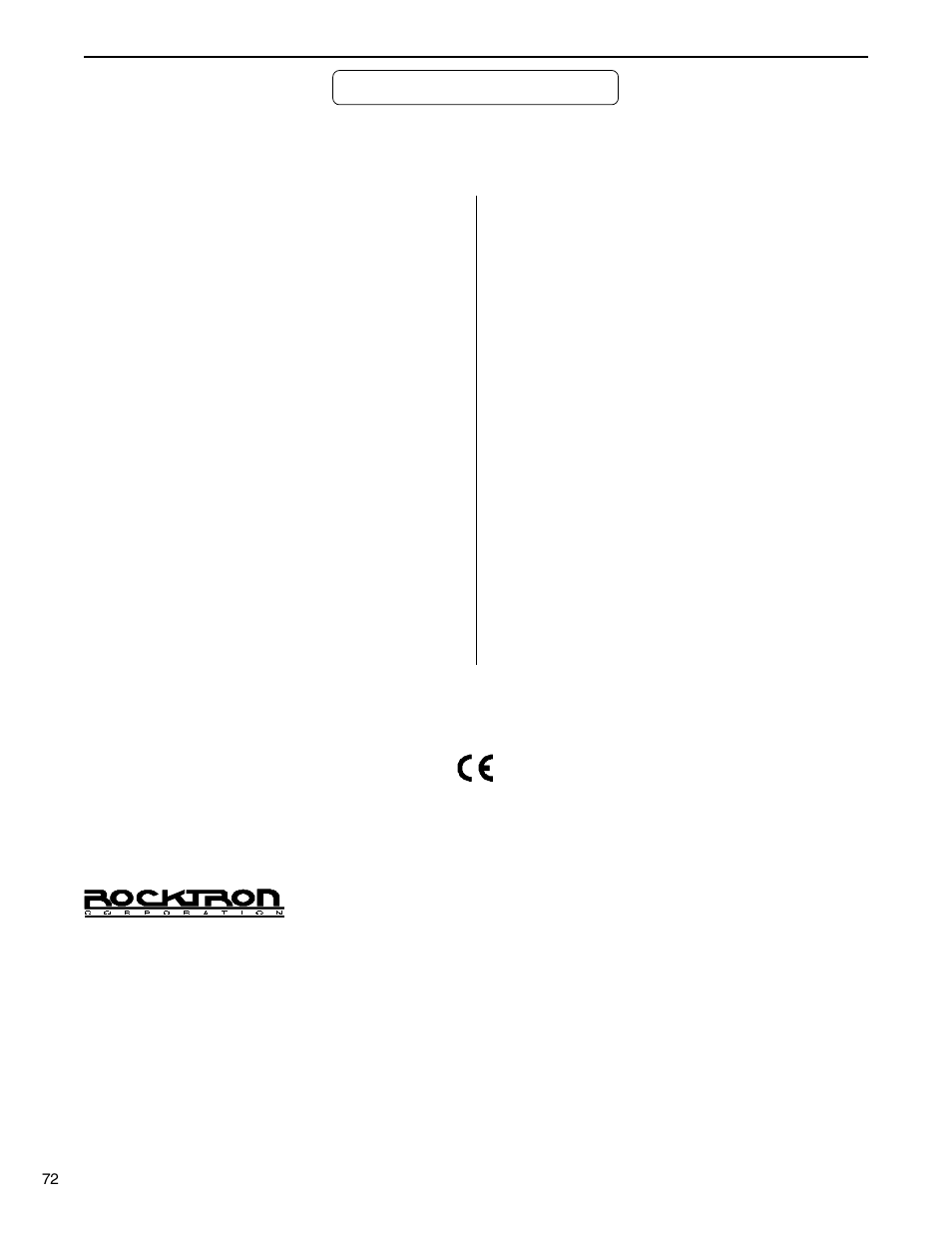 Technical data | Rocktron Taboo Twin User Manual | Page 75 / 75