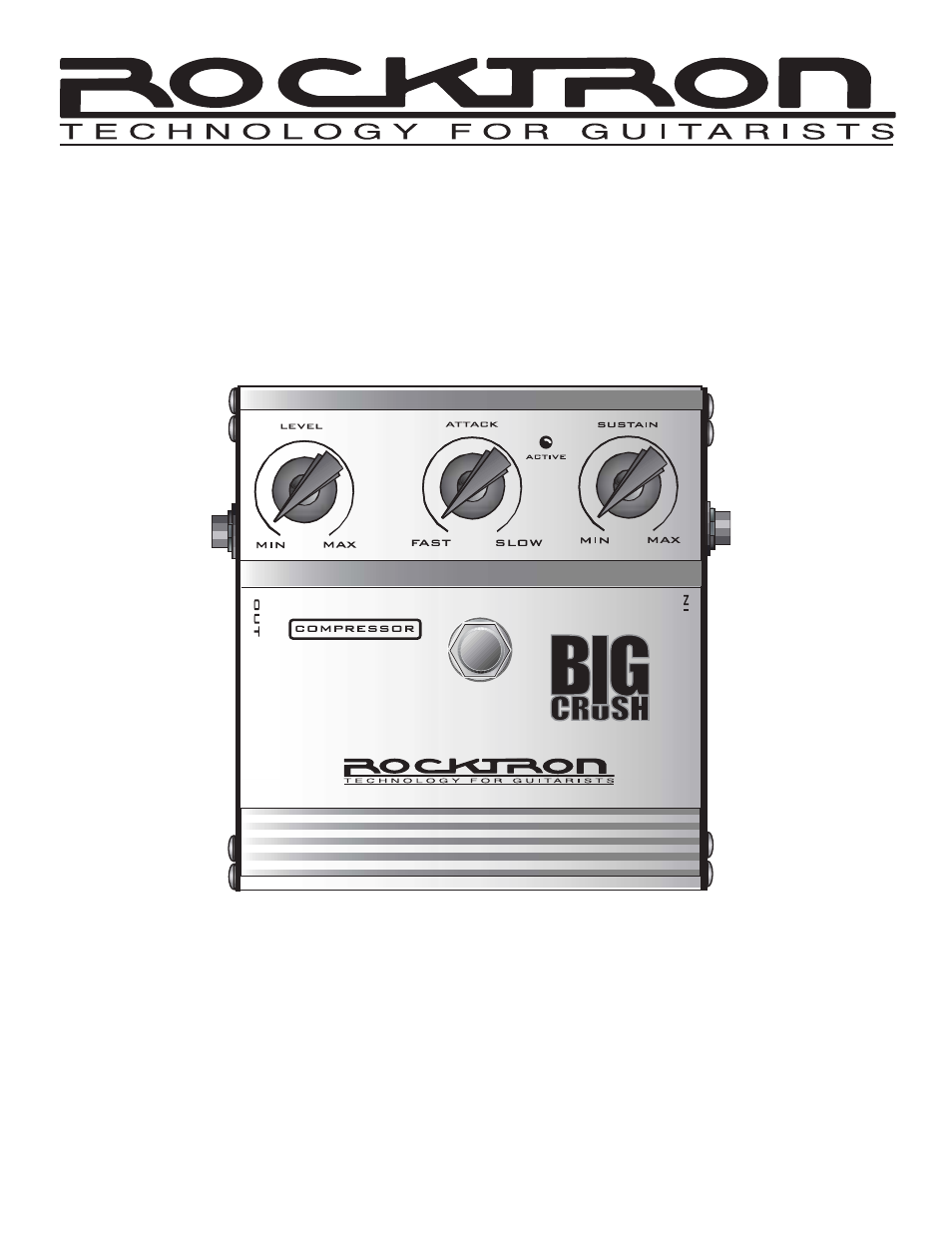 Rocktron Big Crush User Manual | 12 pages