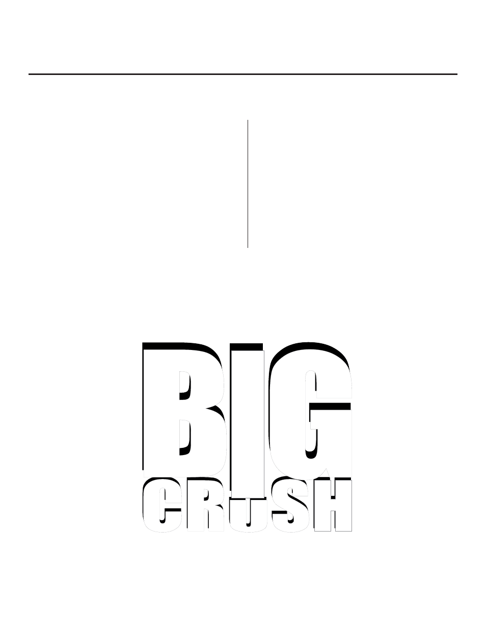 Specifications | Rocktron Big Crush User Manual | Page 8 / 12