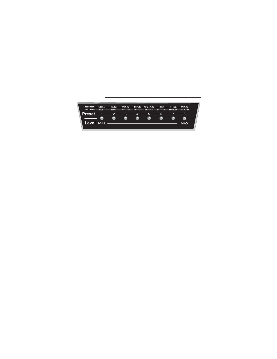 Led display | Rocktron Cyborg Delay User Manual | Page 12 / 24