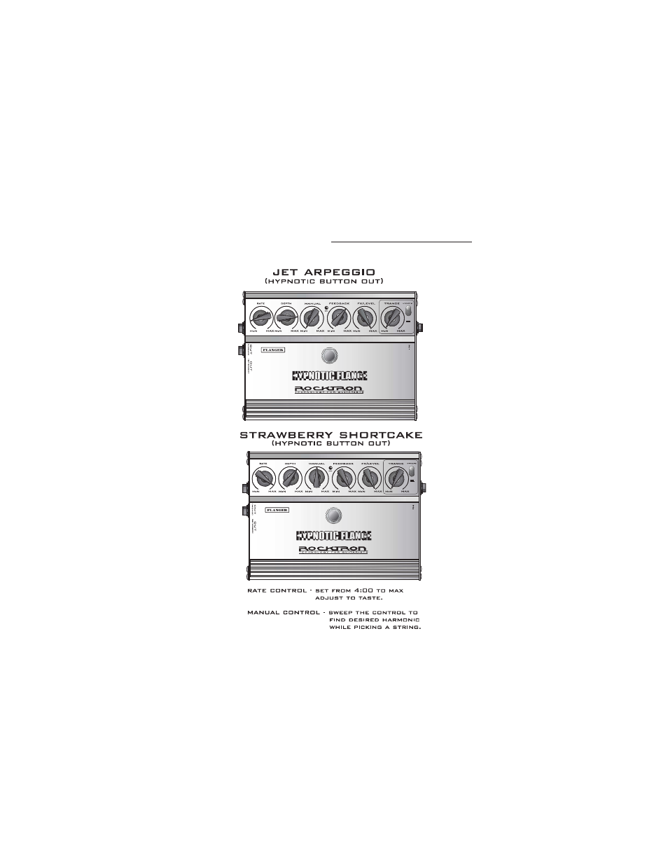 Rocktron Hypnotic Flange User Manual | Page 12 / 24