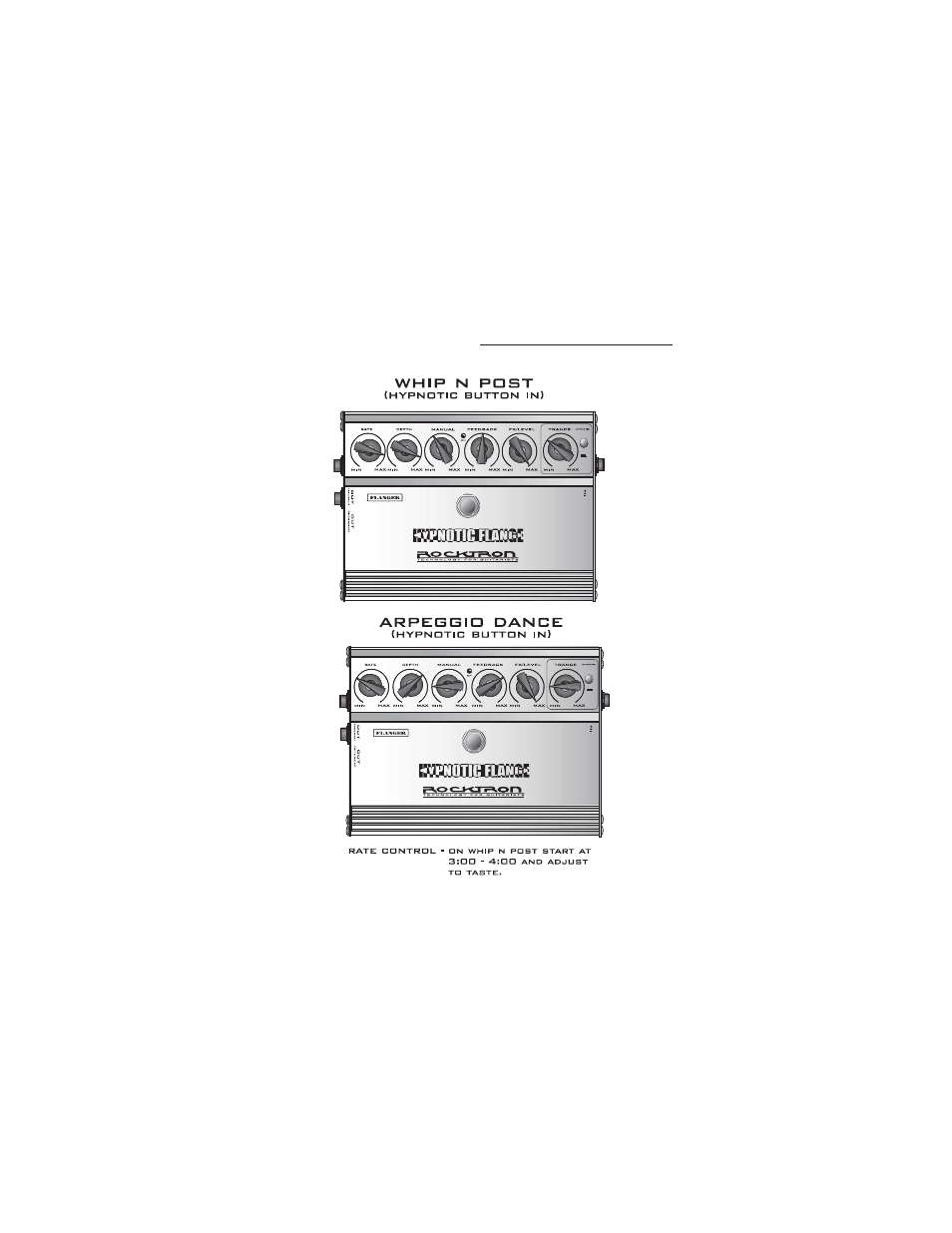 Rocktron Hypnotic Flange User Manual | Page 14 / 24