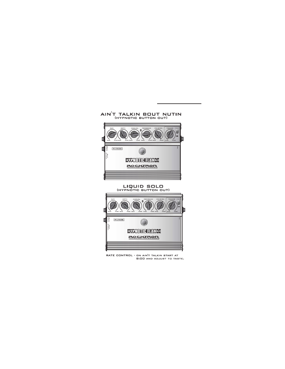 Rocktron Hypnotic Flange User Manual | Page 15 / 24