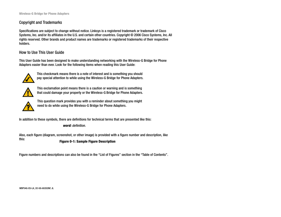 Copyright and trademarks | Cisco WIRELESS-G WBP54G User Manual | Page 2 / 55