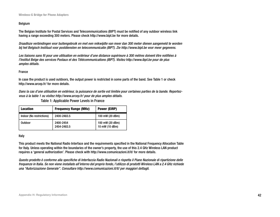 Cisco WIRELESS-G WBP54G User Manual | Page 47 / 55