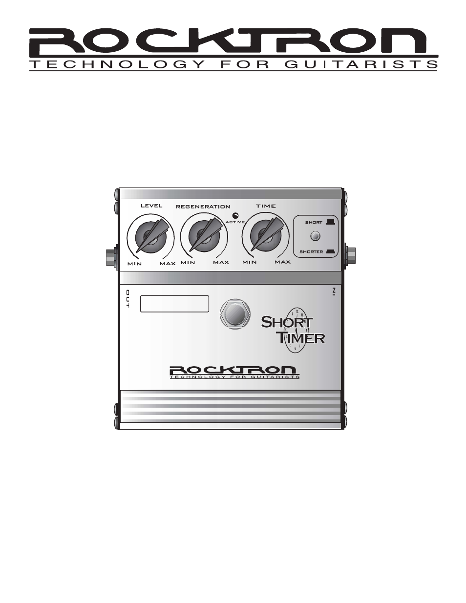 Rocktron Short Timer User Manual | 12 pages