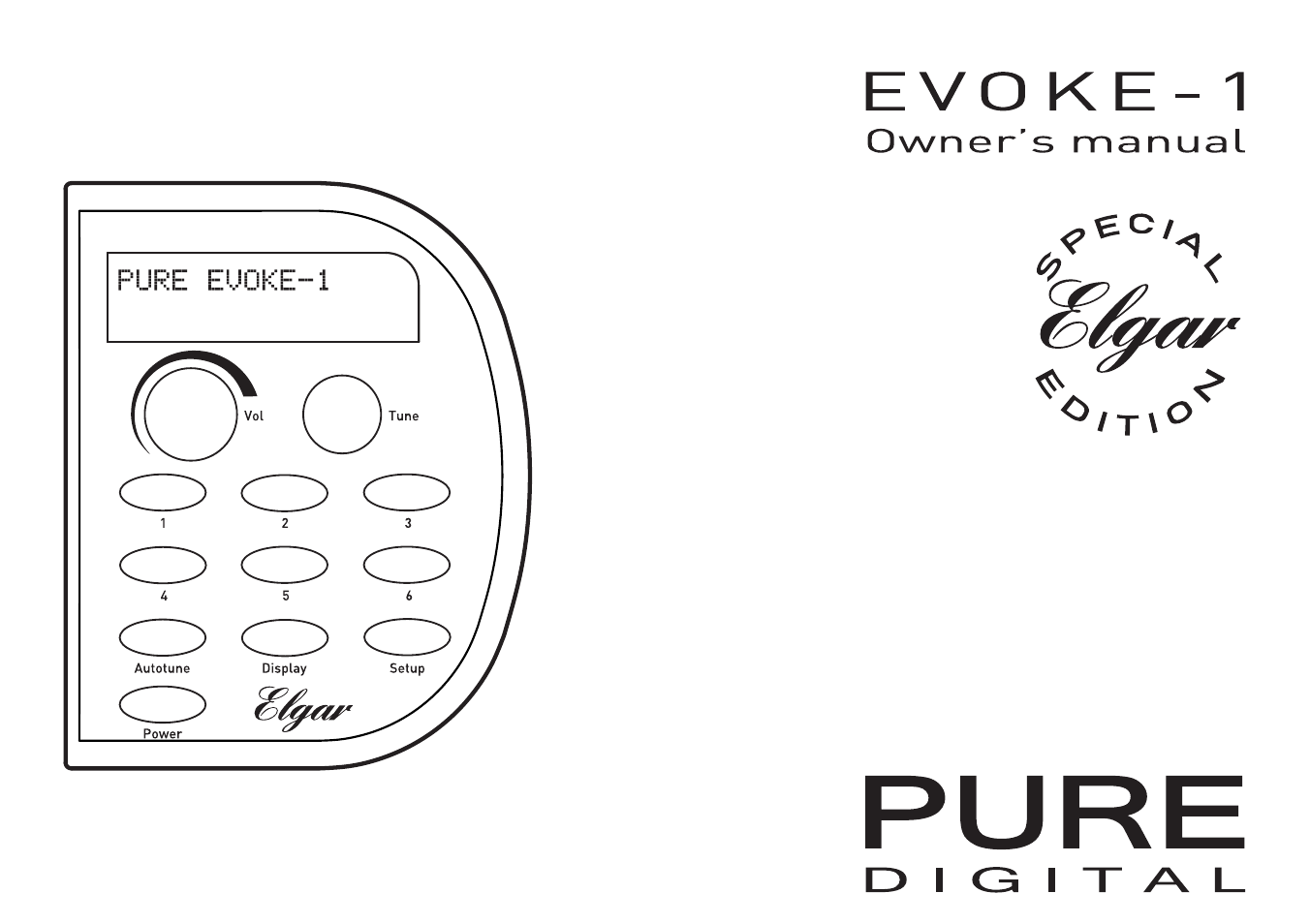 Pure Elgar EVOKE-1 User Manual | 24 pages