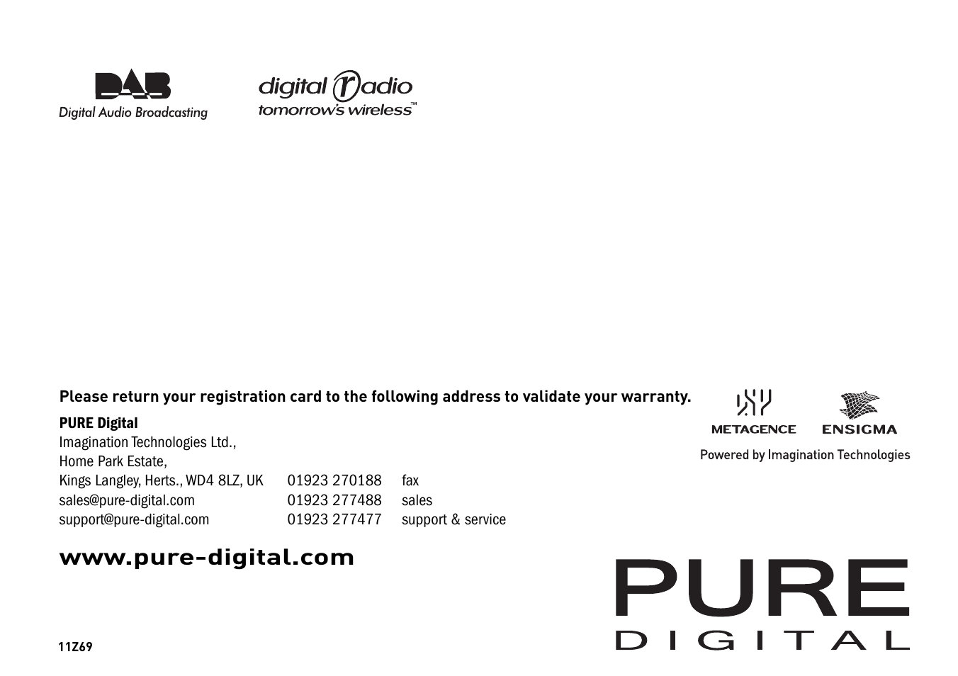 Pure Elgar EVOKE-1 User Manual | Page 24 / 24