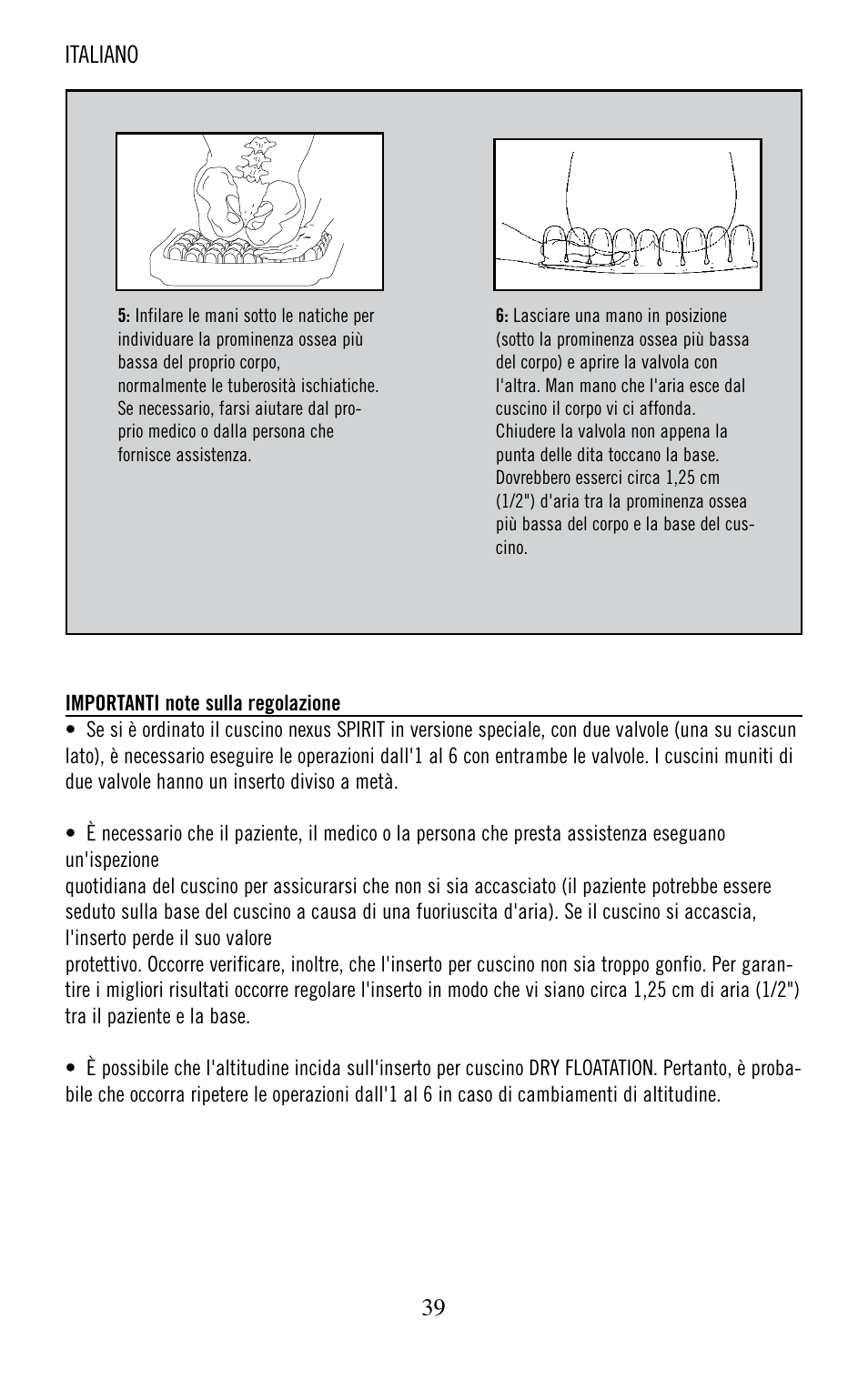 ROHO nexus SPIRI cushion User Manual | Page 40 / 92