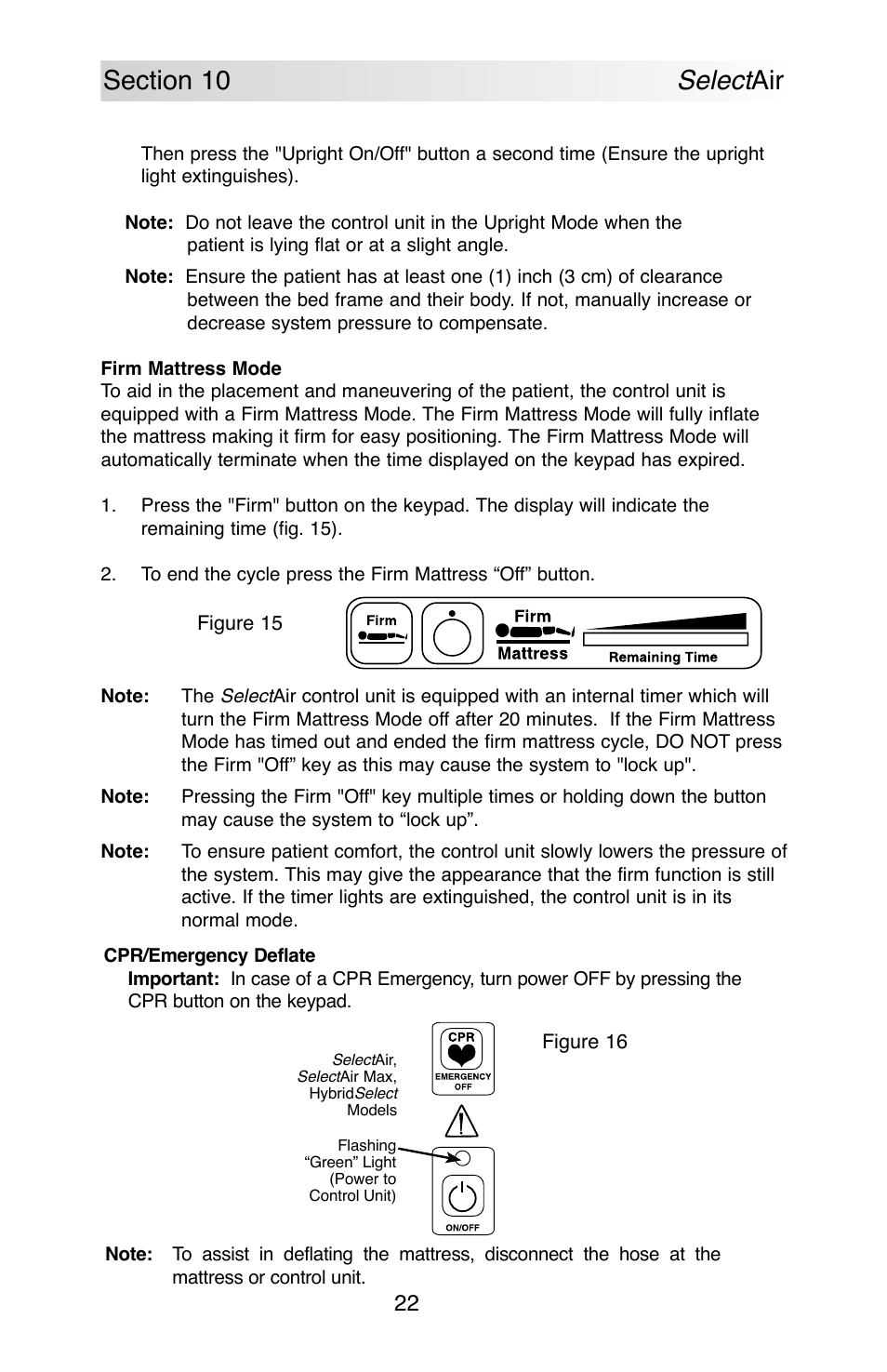 ROHO SelectAir MA mattress User Manual | Page 24 / 40