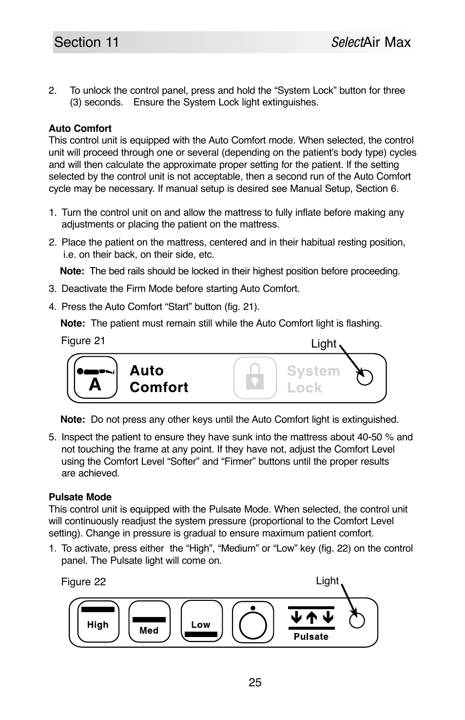 ROHO SelectAir MA mattress User Manual | Page 27 / 40