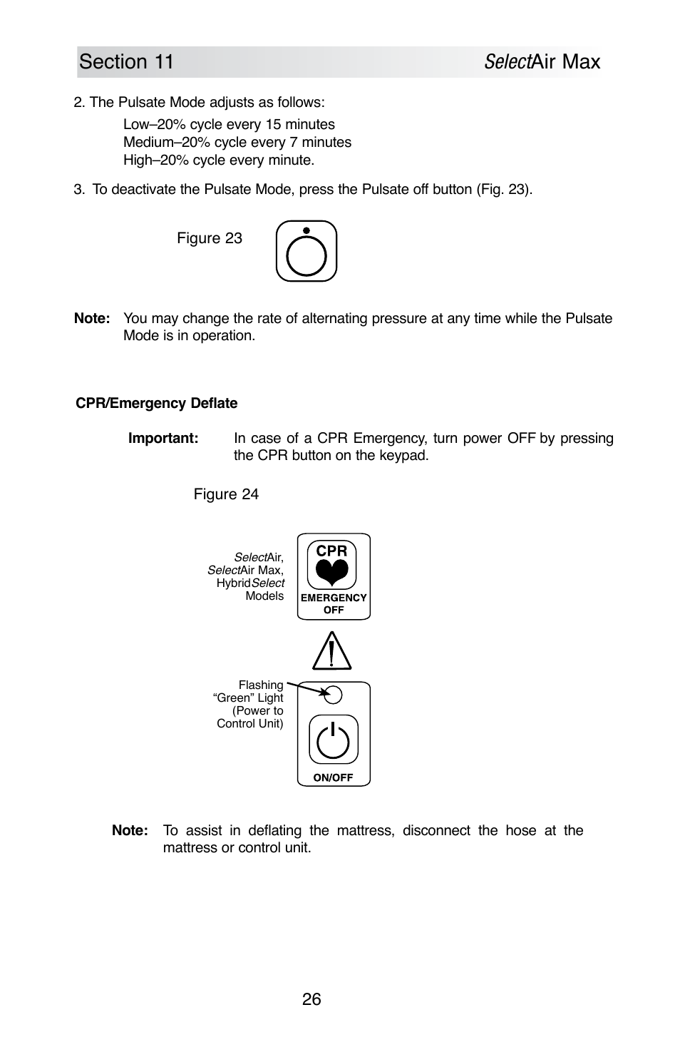 ROHO SelectAir MA mattress User Manual | Page 28 / 40