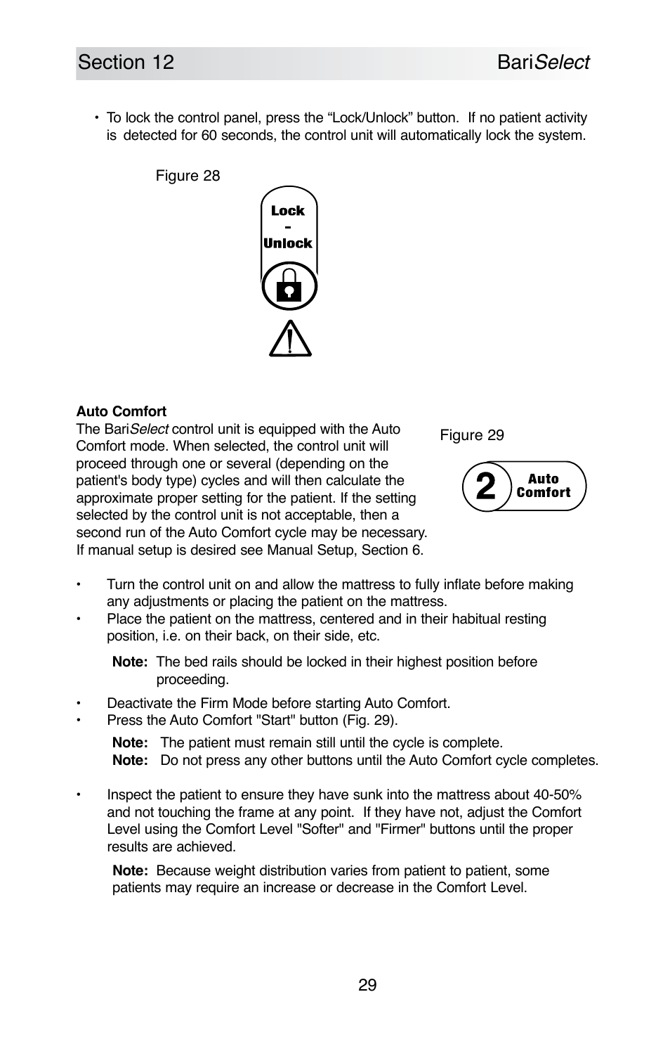 ROHO SelectAir MA mattress User Manual | Page 31 / 40