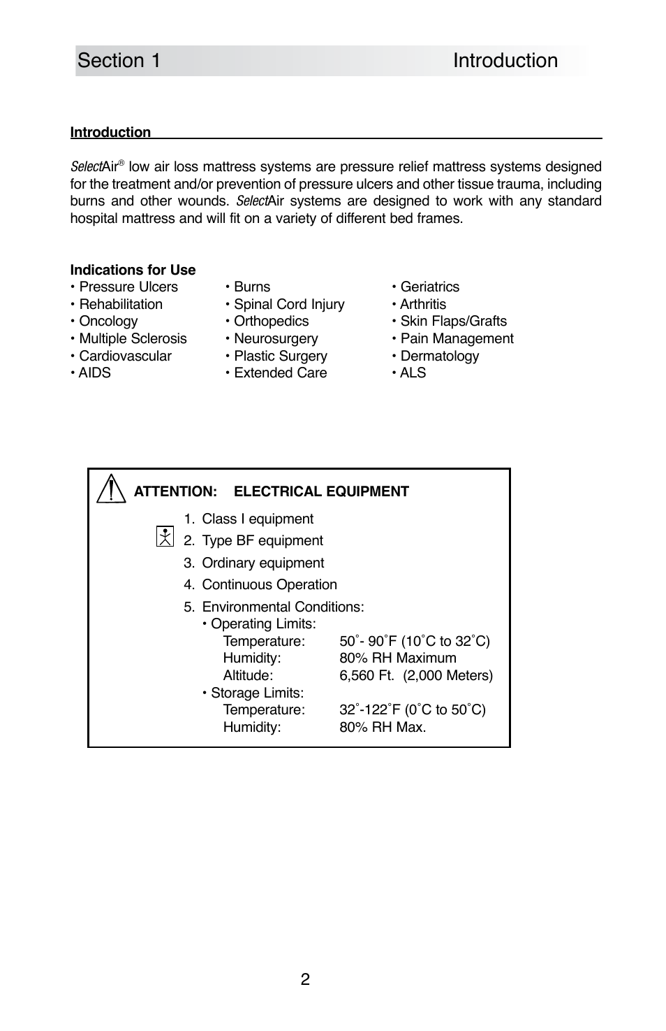 ROHO SelectAir MA mattress User Manual | Page 4 / 40