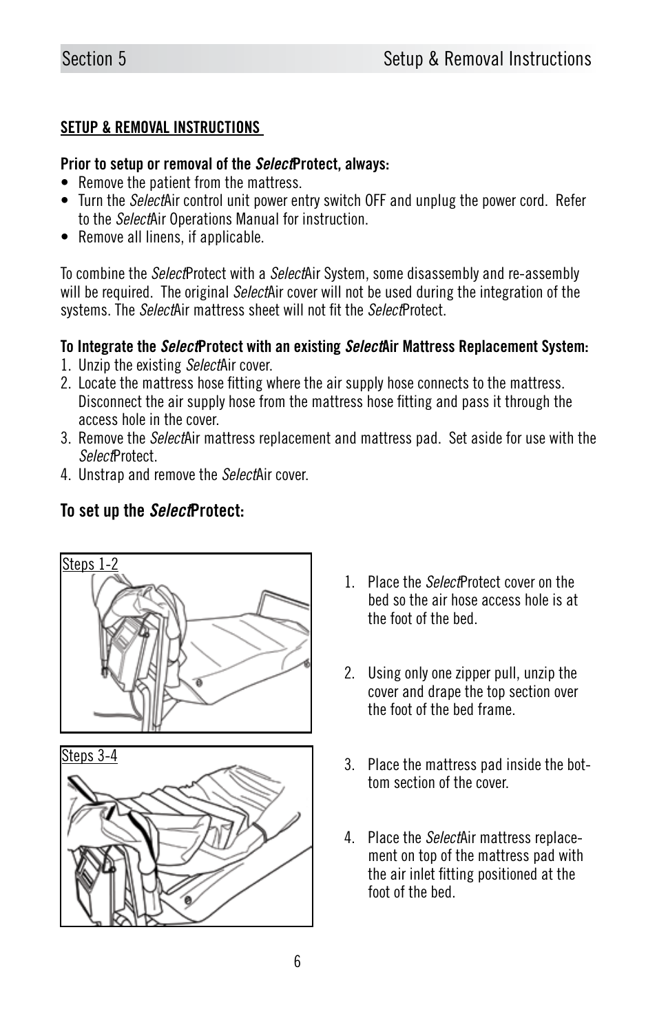 ROHO SelectProtec safety enhancement system User Manual | Page 7 / 13
