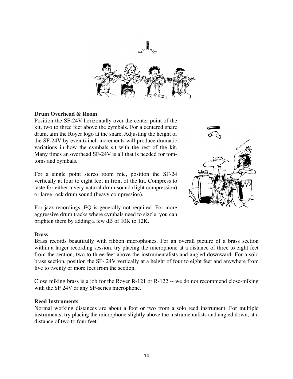 Royer Labs SF-24V User Manual | Page 14 / 23