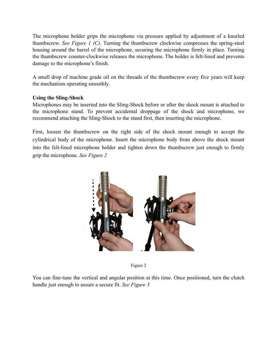 Royer Labs Sling-Shock Microphone shock mount User Manual | Page 4 / 6