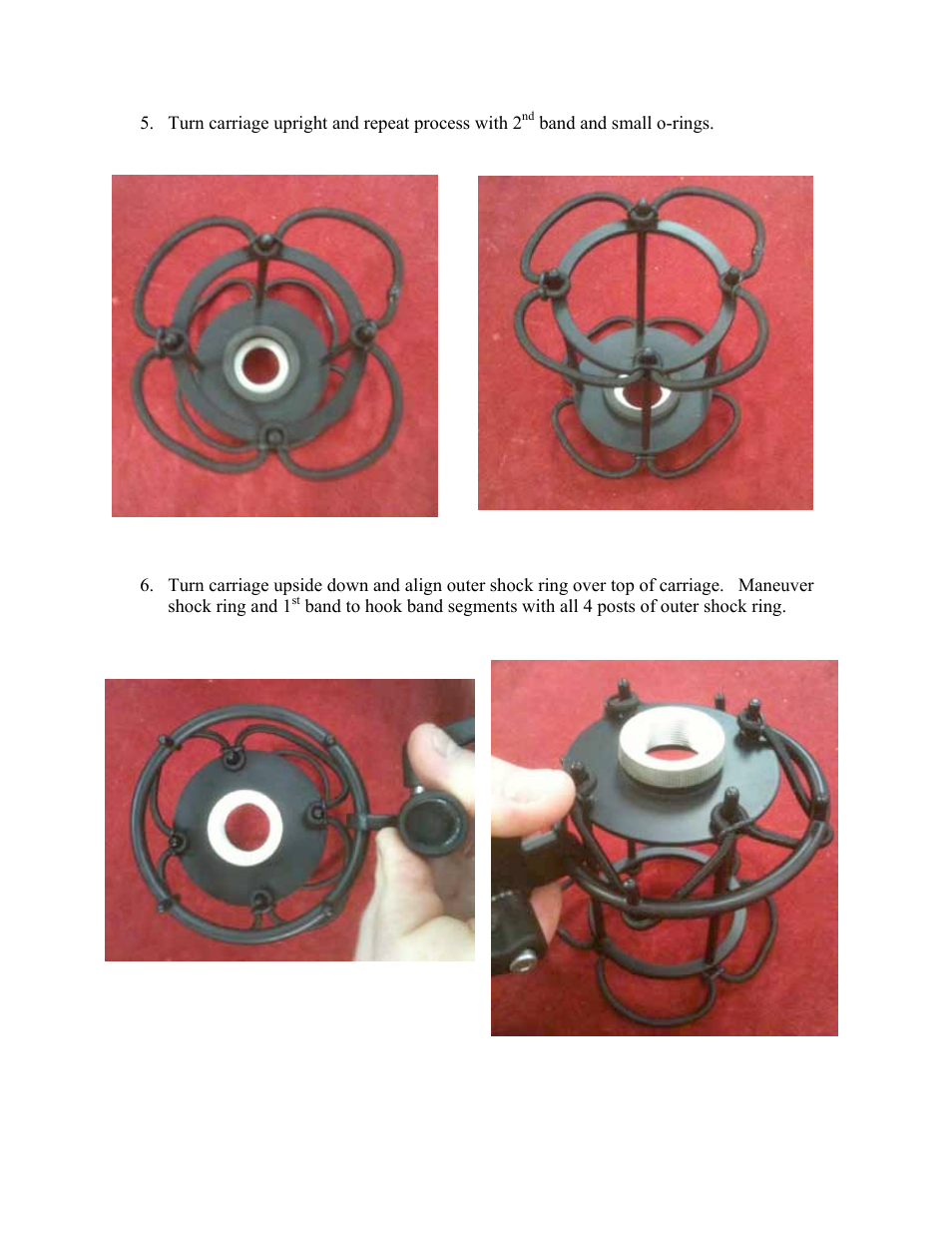 Royer Labs R-101 Shock Mount Band Replacement User Manual | Page 3 / 6