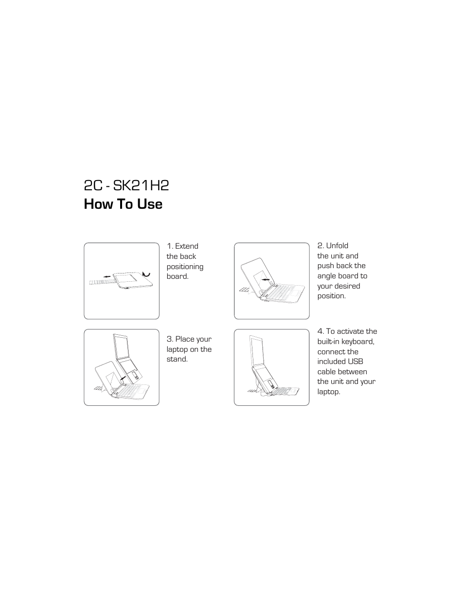 RTA Products 2C-SK21H2 User Manual | 3 pages