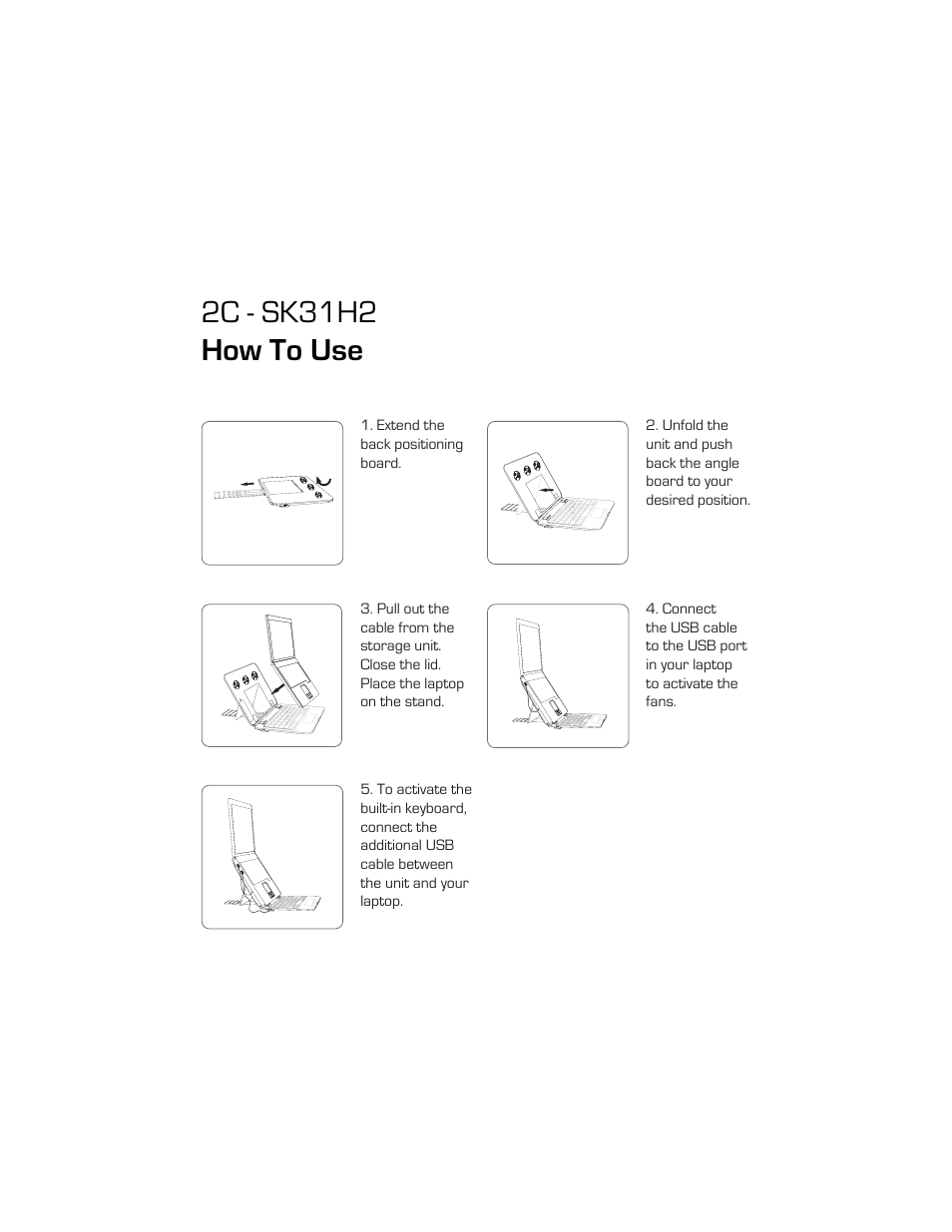 RTA Products 2C-SK31H2 User Manual | 3 pages