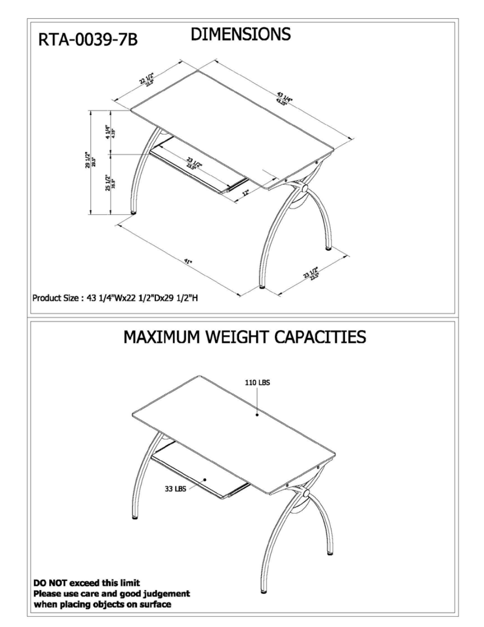RTA Products RTA-00397B User Manual | Page 4 / 5