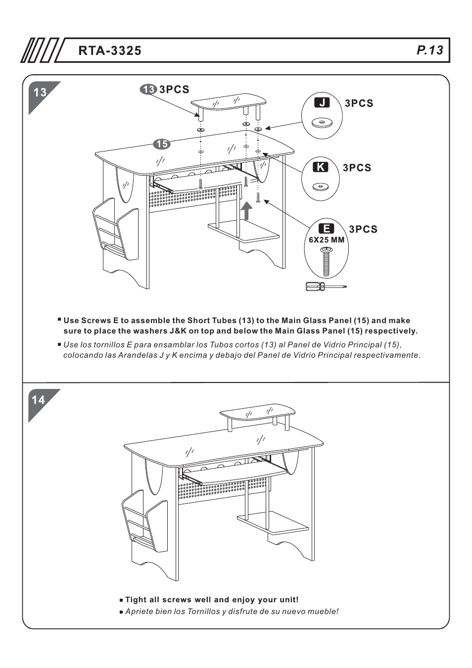 页 13, P.13 | RTA Products RTA-3325 User Manual | Page 13 / 15