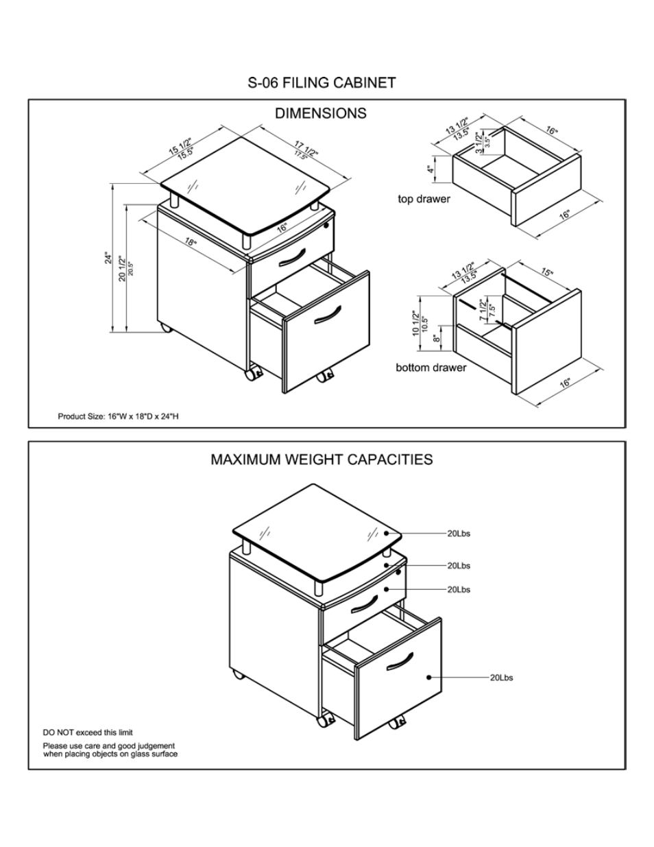 RTA Products RTA-S06 User Manual | Page 15 / 18