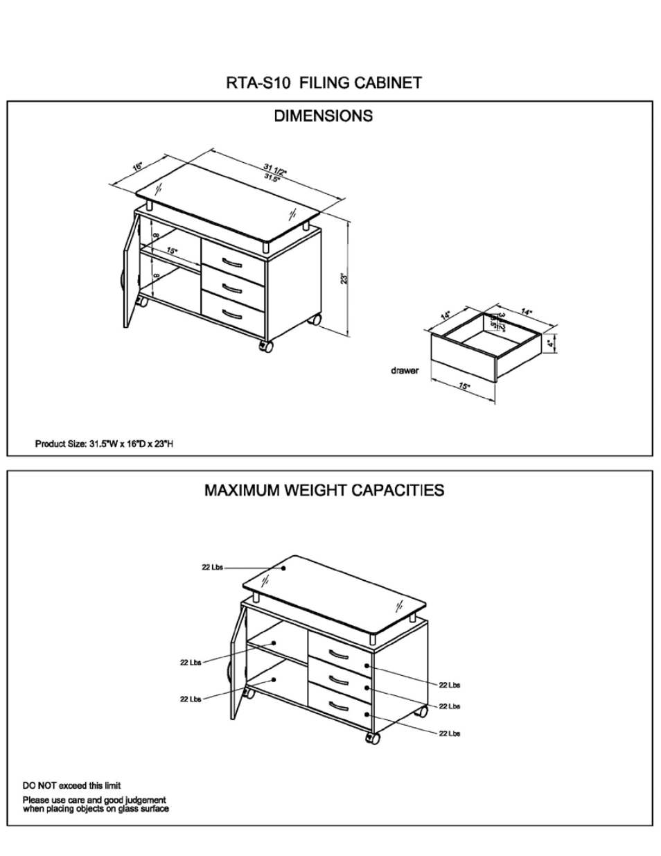 RTA Products RTA-S10 User Manual | Page 9 / 11