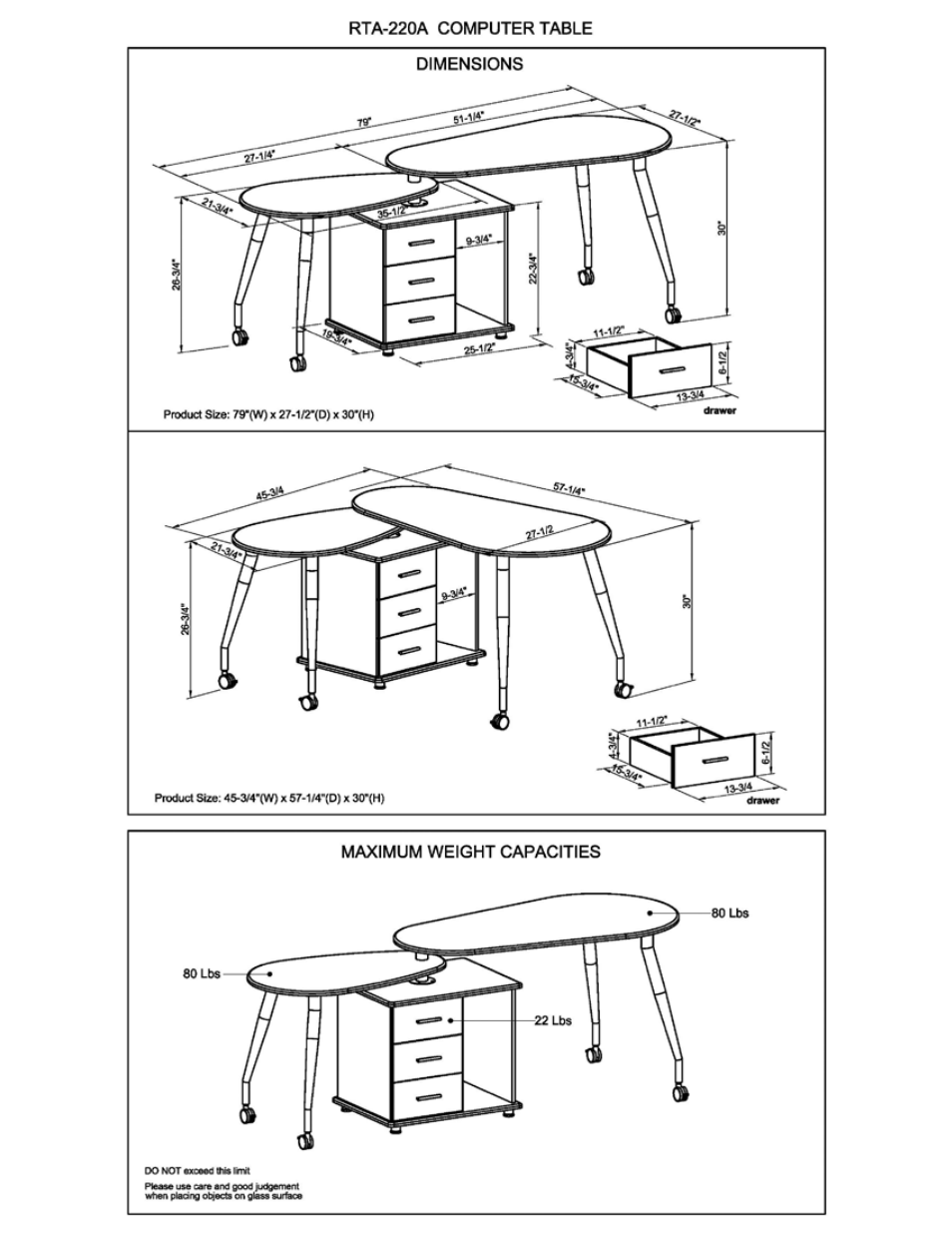 RTA Products RTA-220AB User Manual | Page 11 / 12