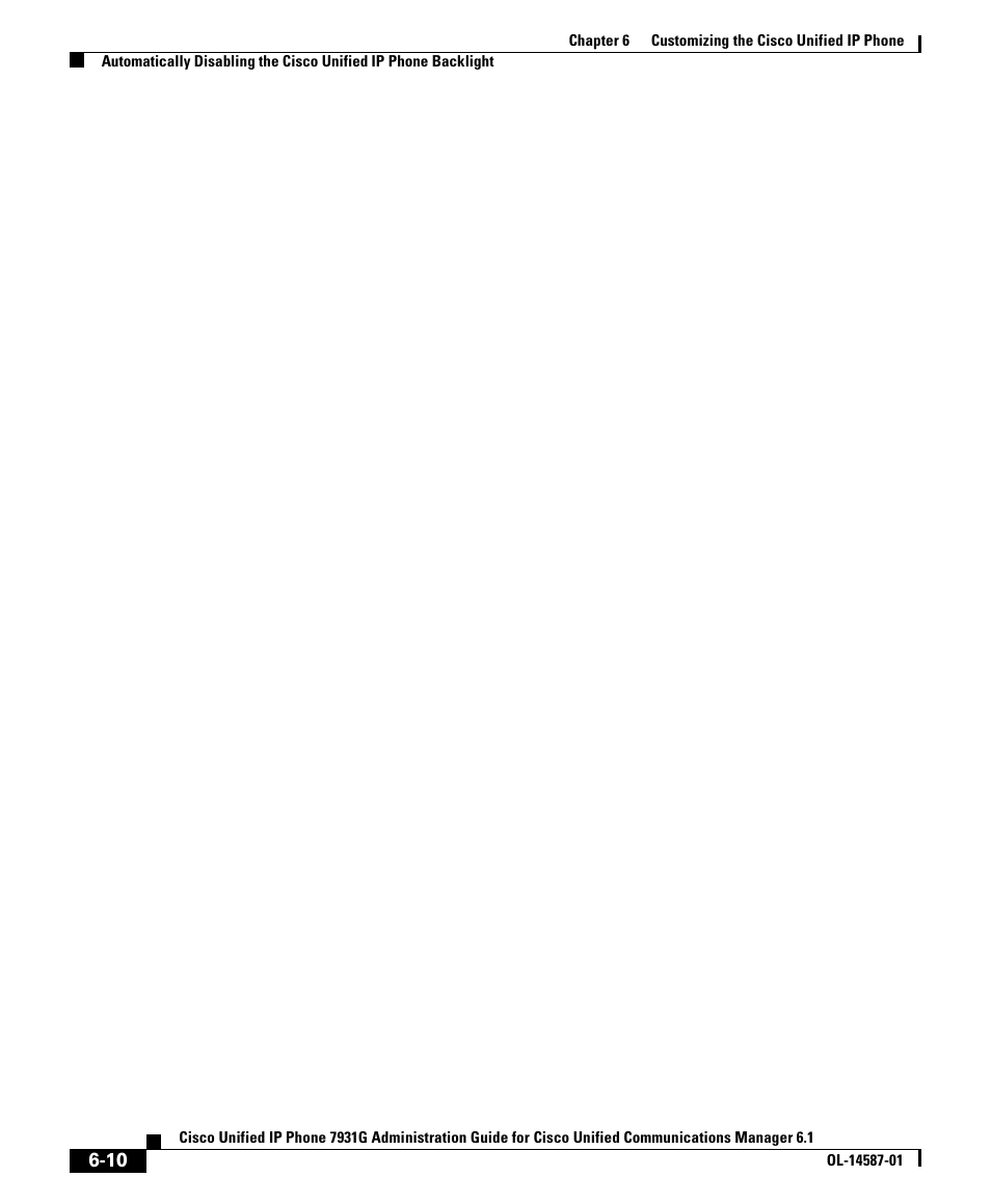 Cisco UNIFIED 7931G User Manual | Page 10 / 10