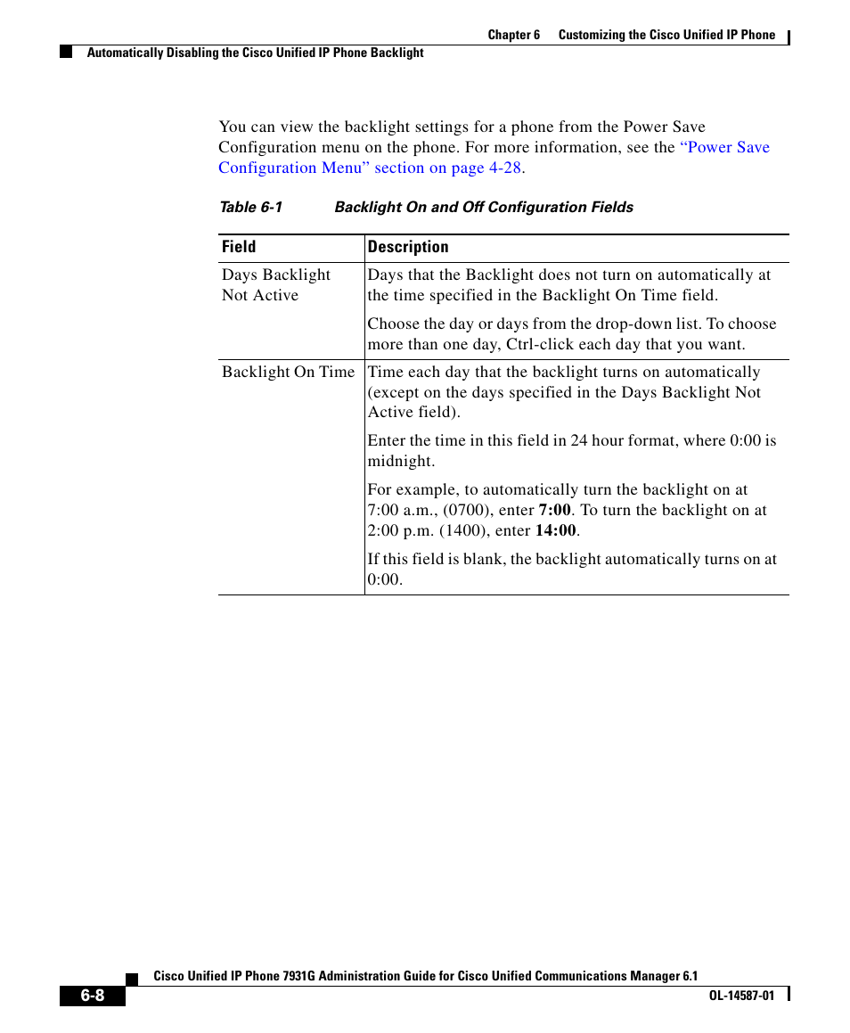 Cisco UNIFIED 7931G User Manual | Page 8 / 10