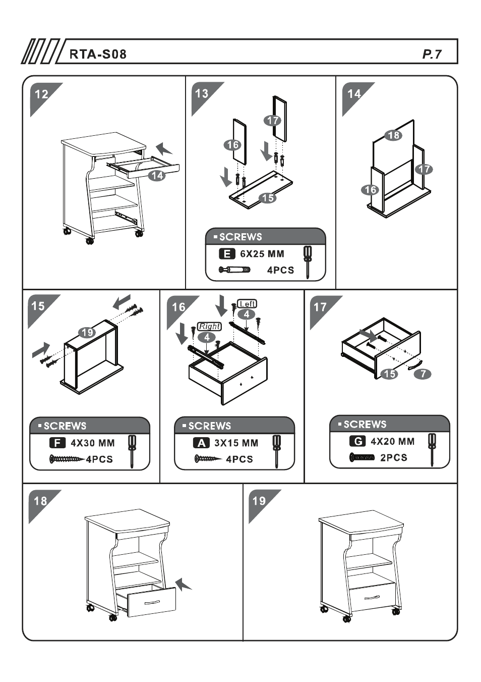 RTA Products RTA-S08 User Manual | Page 7 / 10