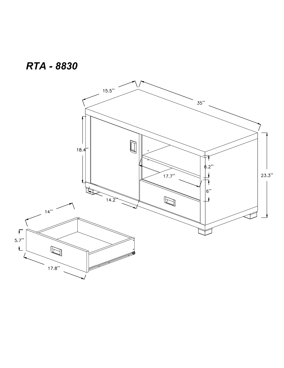 RTA Products RTA-8830 User Manual | Page 11 / 13