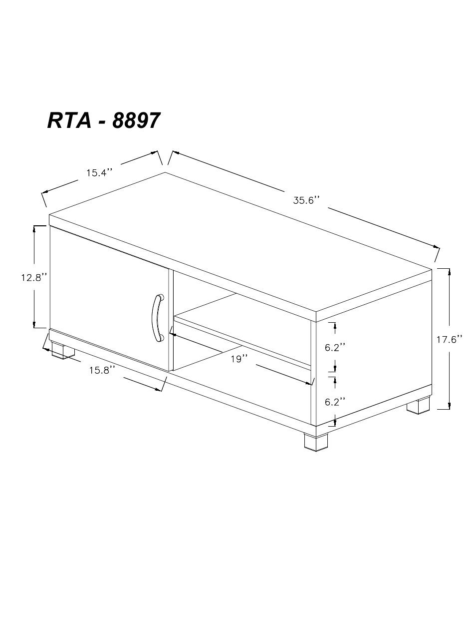 RTA Products RTA-8897 User Manual | Page 8 / 10