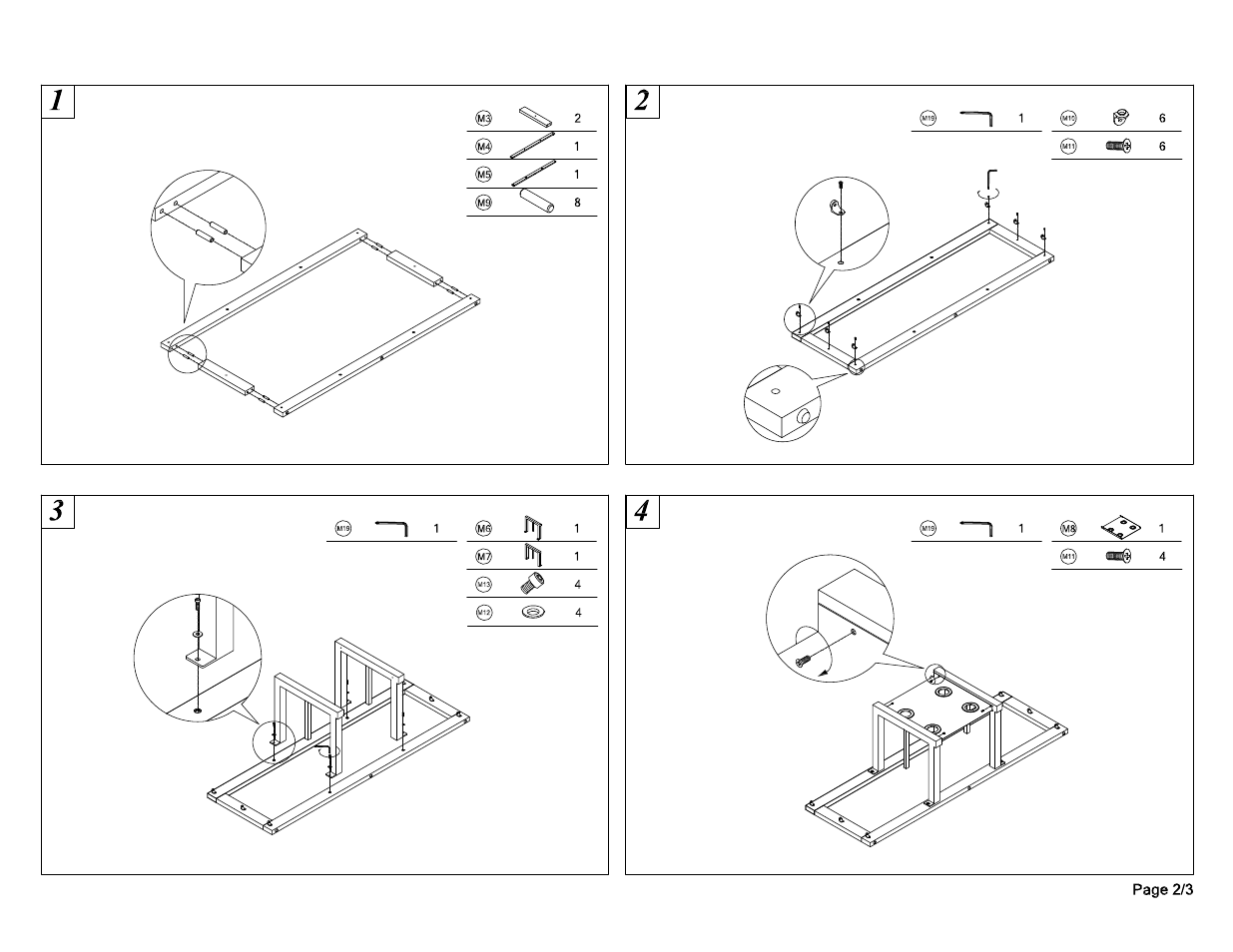 RTA Products RTA-7732 User Manual | Page 2 / 6