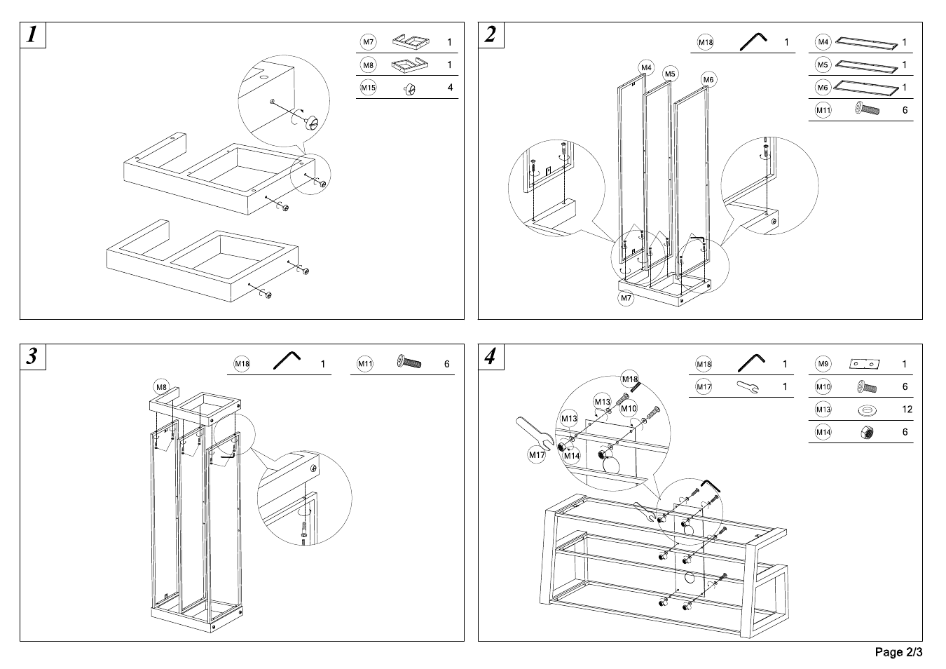 RTA Products RTA-7733 User Manual | Page 2 / 6