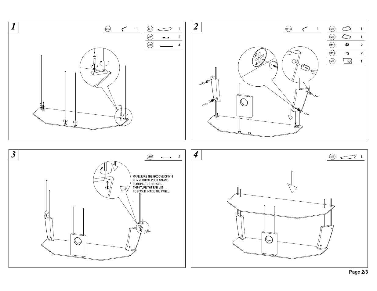 RTA Products RTA-7734 User Manual | Page 2 / 6