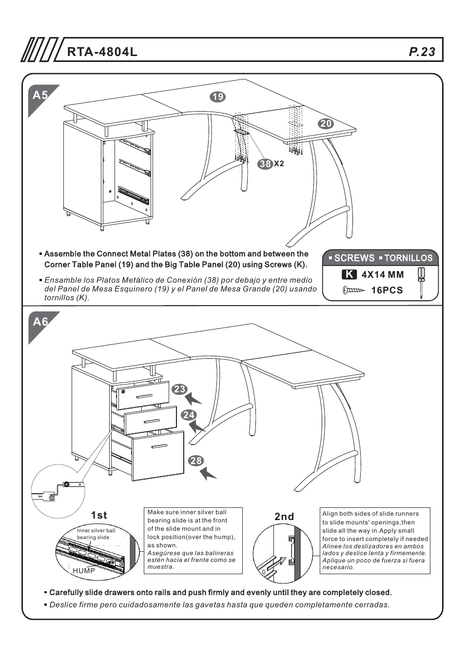 页 23, Rta-4804l, P.23 | RTA Products RTA-4804L User Manual | Page 23 / 29