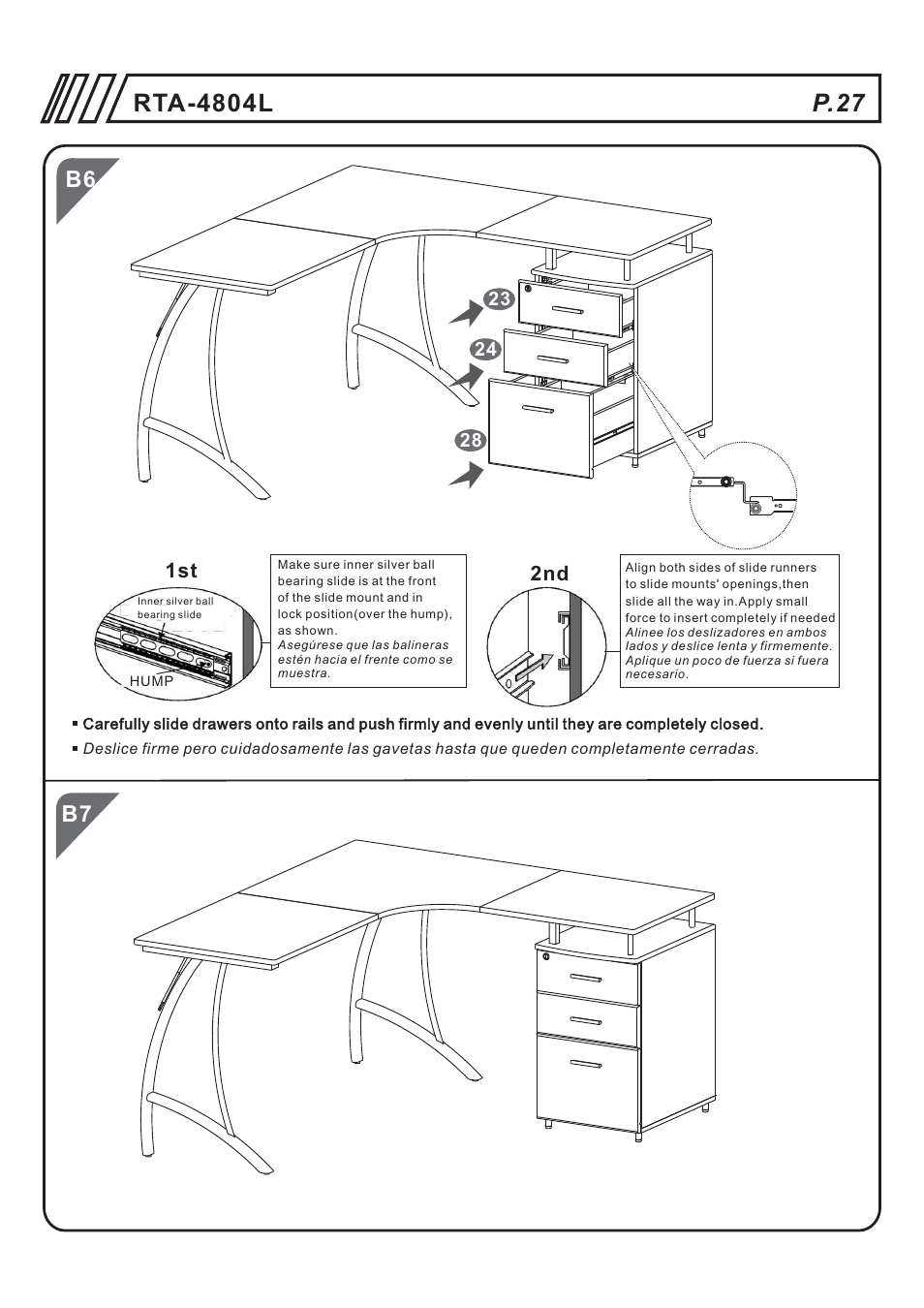 页 27, Rta-4804l, P.27 | B6 b7 | RTA Products RTA-4804L User Manual | Page 27 / 29