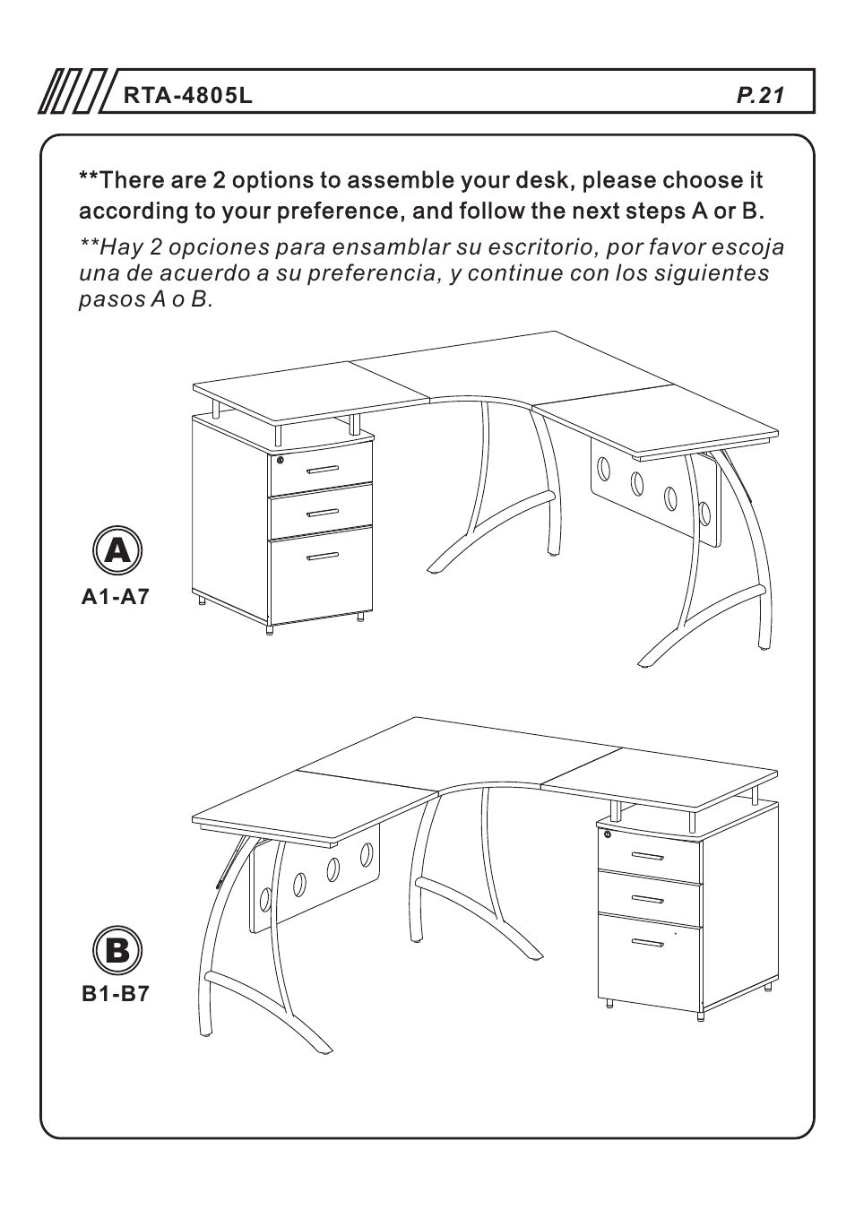 页 21 | RTA Products RTA-4805L User Manual | Page 21 / 30