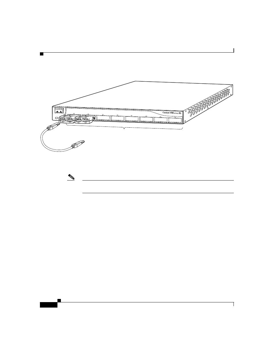 Creating connections, Figure 2-5 | Cisco GigaStack WS-X3500-XL User Manual | Page 40 / 58