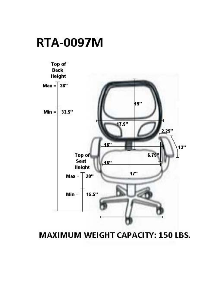 RTA Products RTA-0097M User Manual | Page 2 / 4